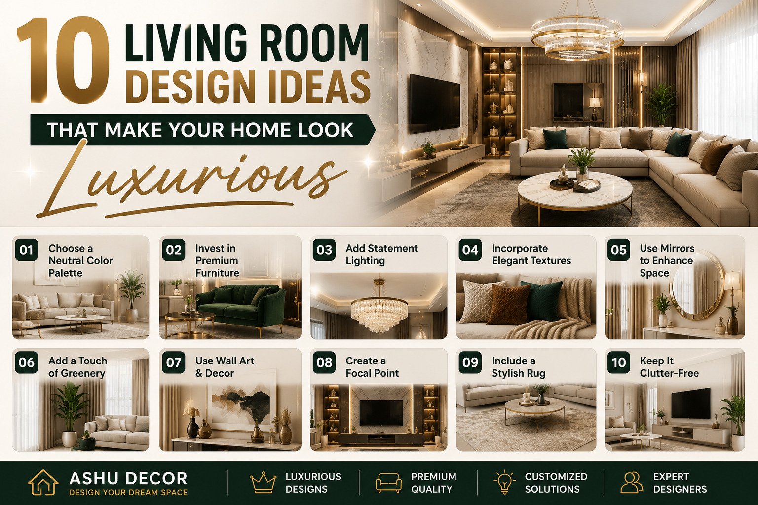 Luxury Living Room Design Ideas